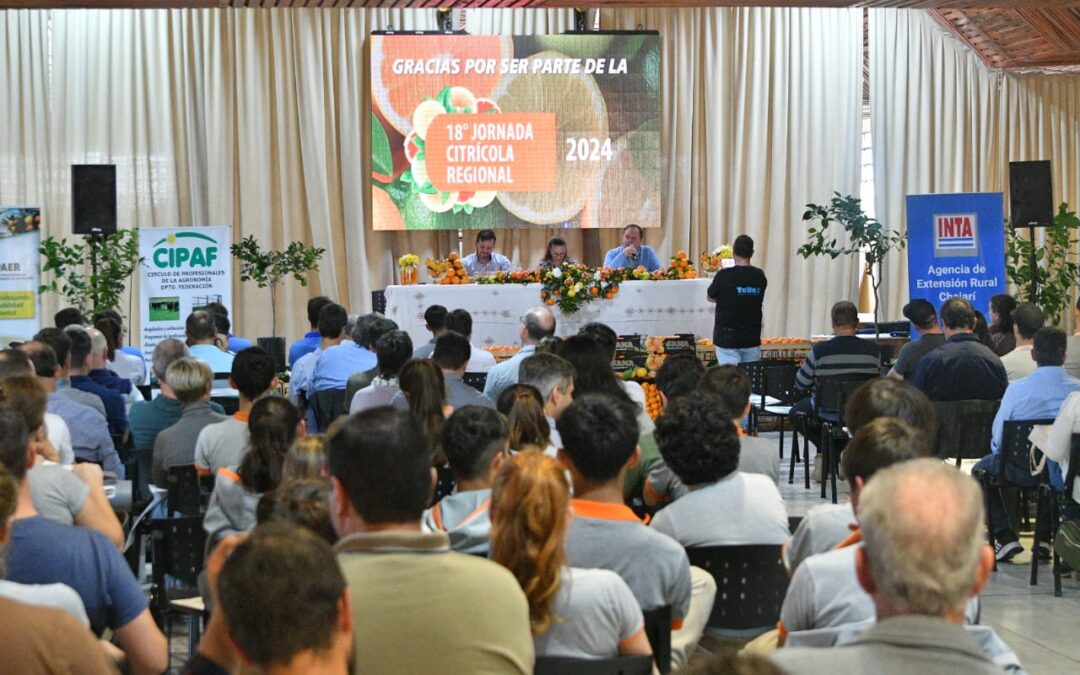 El 20 de agosto el CiPAF tendrá su 20° Jornada Citrícola Regional