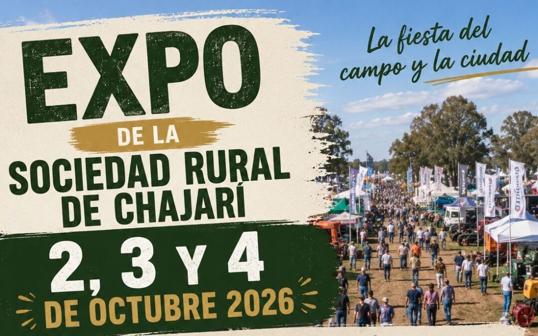 La expo de la Sociedad Rural se realizará el 2, 3 y 4 de octubre