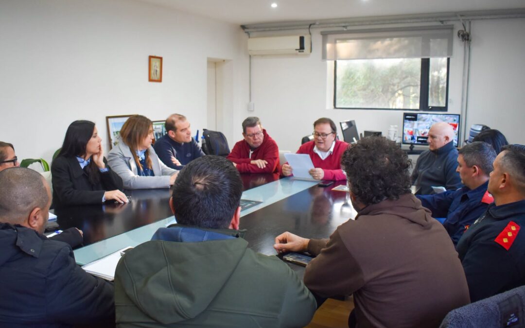 Defensa Civil de Chajarí se reunió para prever acciones por posible llegada de “El niño”