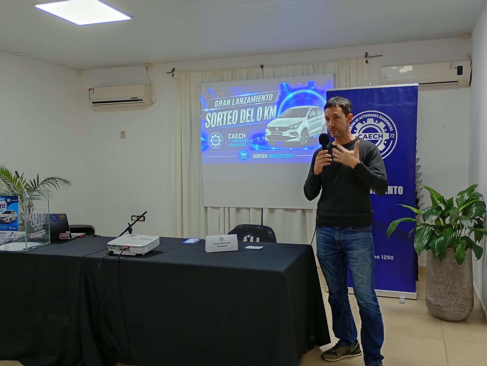 El C.A.E.Ch presento el nuevo sorteo del auto 0 km