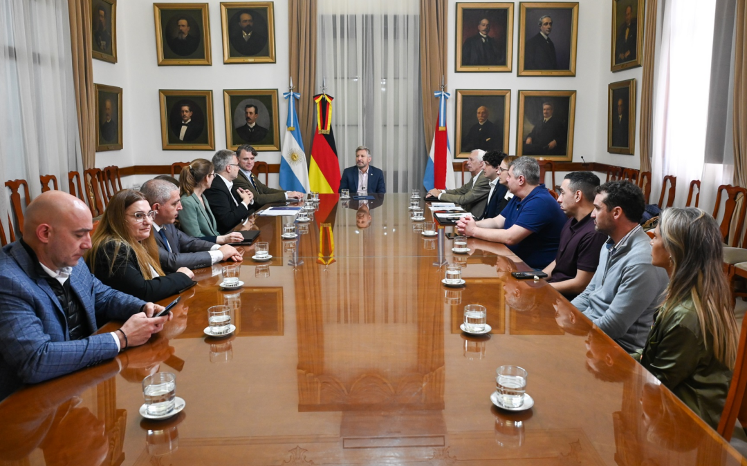 Entre Ríos fortalece su vínculo estratégico con la Cámara Argentino-Alemana para potenciar el comercio y la inversión